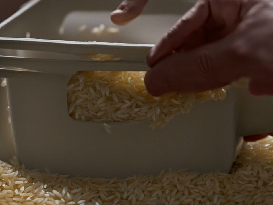 dicas para armazenar colheita de arroz